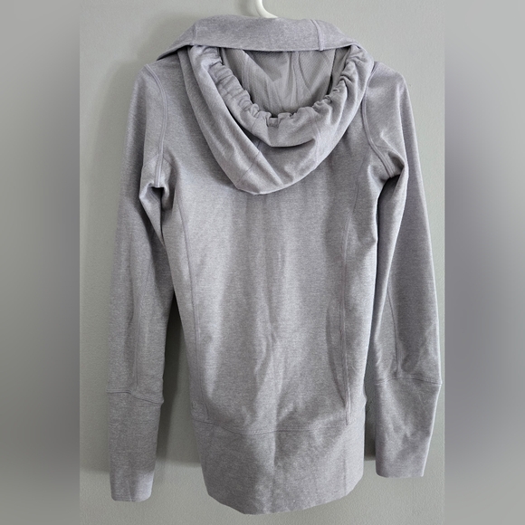 Lululemon Stride Jacket Size 6? Grey Luon - Picture 2 of 6